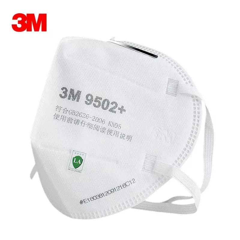3M KN95 Face Mask 9501+/9502+  - 3M Mask 9502+ review and price